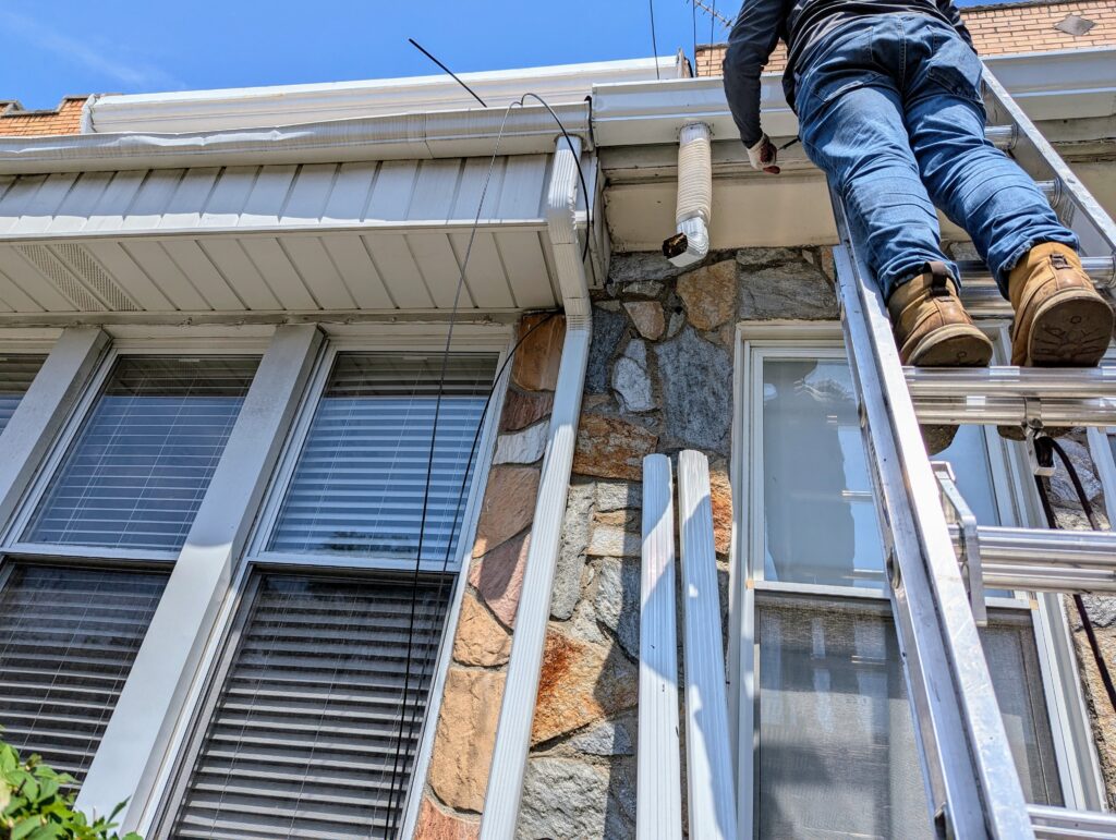Gutters and Downspouts Install